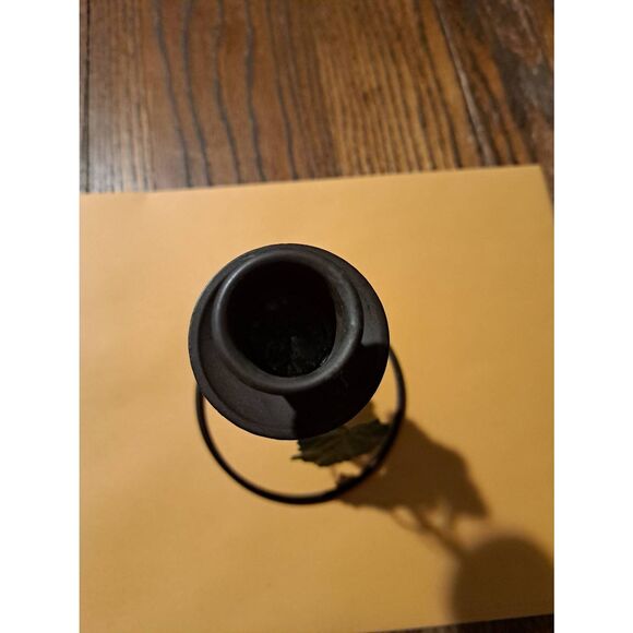 Grapevine Metal Taper Candle Holders Set of 2 Rustic Farmhouse Vineyard Winery - Picture 4 of 8